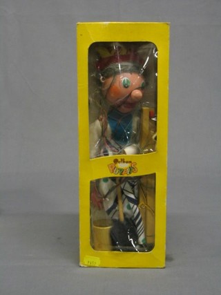 A Pelham puppet "Old Lady" boxed
