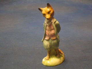 A Royal Albert Beatrix Potter Bunnykins figure "Foxy Whiskered Gentleman"