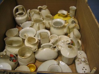 Approx 32 items of crested china