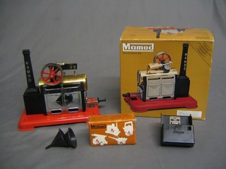 A Mamod stationery steam engine SP2, boxed