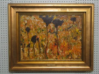 An impressionist oil painting on canvas "In The Shade Cyprus 1948" (bears signature Bomberg), the reverse with typed written label 14" x 19" contained in a gilt frame