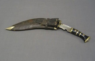 A Kukri complete with scabbard