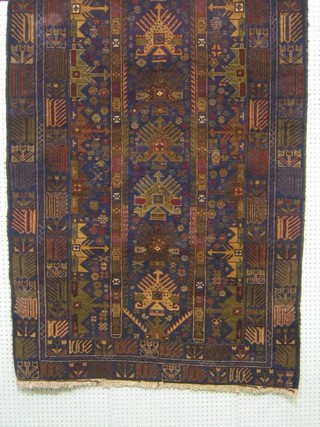 A contemporary Pakistan belouch rug 78" x 45"