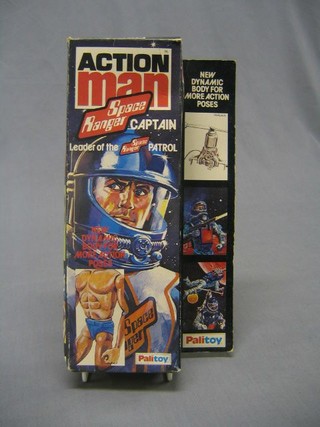 An Action Man Space Ranger Captain outfit, boxed