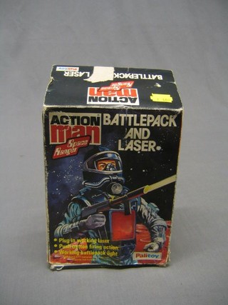 An Action Man Battle Pack and laser, boxed