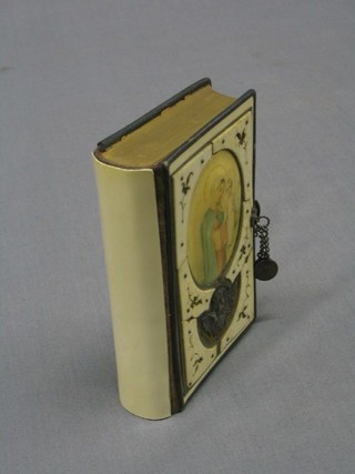 A Czechoslovakian book of Common Prayer, contained in an ivory and silver mounted case