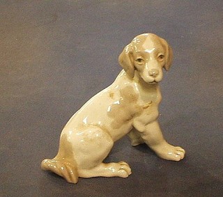 A Nao figure of a seated dog 5"