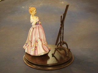 A Royal Doulton limited edition figure from the Gentle Arts Collection - Adornment HN3015, complete with box and certificate