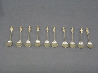 10 modern silver apostle spoons