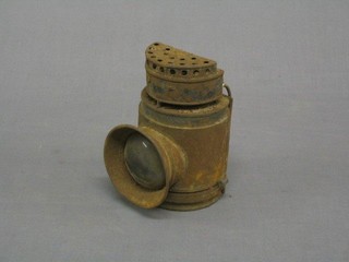 A 19th/20th Century Bullseye hand lantern (some rust)