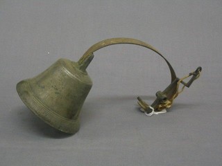 An old brass service bell