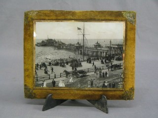 A 19th Century monochrome print "West Pier Brighton" 6" x 8"