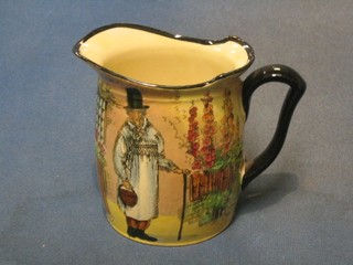 A Royal Doulton Gaffer's jug "Gaffers i'll be all the way from Zummerseg" the base marked Royal Doulton 114210 5"