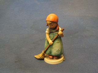 A Goebal figure Little Sweeper, 4 1/2"