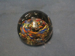 An End of Day glass paperweight 2"