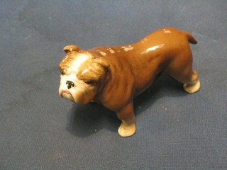 A Sylvac figure of a standing bull dog, base marked 155, 5"