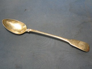 A George III fiddle pattern serving spoon, London 1818 4 ozs