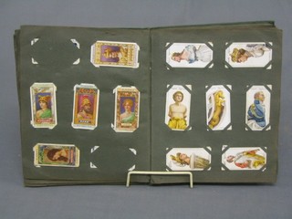 An album of cigarette cards