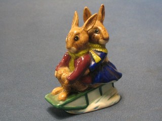 A Royal Doulton figure "Billie and Buntie"