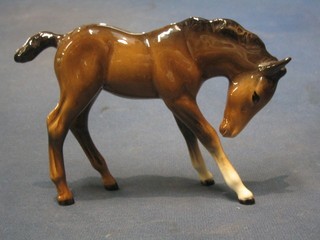 A Beswick figure of a standing foal 5"