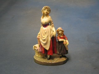 A Royal Doulton figure "London Cry" HN449, base marked Potted by Royal Doulton (slight crack to base)