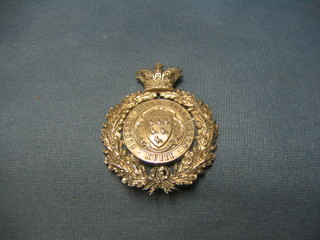 A Victorian pouch belt? plate for the 18th Sussex Rifle Volunteers