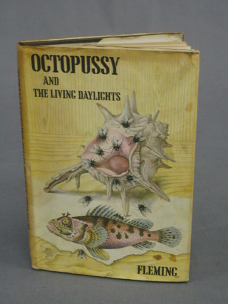 Ian Fleming, First Edition "Octopussy" and "The Living Daylights" with paper cover