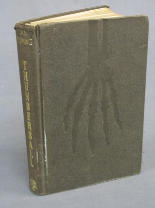 Ian Fleming, First Edition "Thunderball" with rubber stamp mark Withdrawn, (no dust cover)