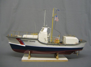 A radio control? model of a US Coast Guard Clipper, 29"