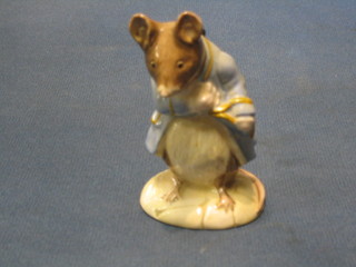 A Royal Albert Beatrix Potter figure "Gentleman Mouse"