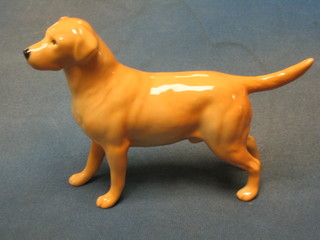 A Beswick figure of a standing yellow Labrador Wendover 6"