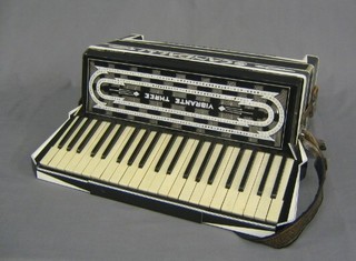A Scandalli accordion with 120 buttons