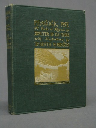 1 vol. Walter Delamare "Peacock Pye" illustrated by W Heath Robinson