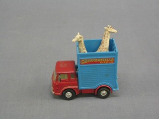A Corgi Chipperfield's Circus Bedford tractor unit (giraffe transporter) (no box)