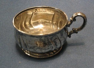 A Continental "silver" cup holder