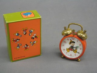 A Phinney-Walker, Disney alarm clock, boxed