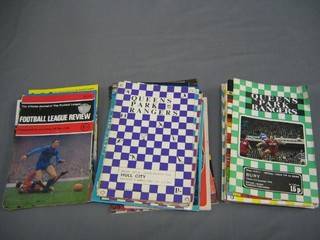 1971 Arsenal V Liverpool FA Cup final programme with various QPR programmes from the 1960's and early 70's