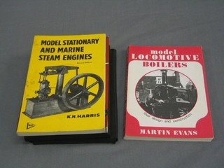 1 vol Martin Evans "Model Locomotive Boilers", 1 vol "Modern Stationery and Marine Steam Engines" 1 vol "The Knifers Blade" together with "The Handbook of Fabrication of Steel Metal Details"