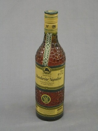 A bottle of Mandarine Napoleon liqueur