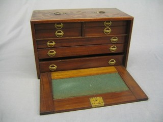 A tool maker's cabinet fitted various drawers