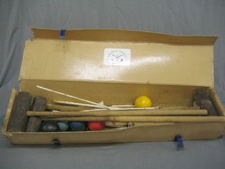 A modern Townsend croquet set