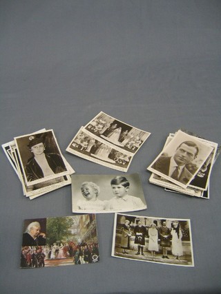 A collection of postcards of Royalty