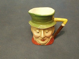 A Beswick character jug in the form of Mr Micawber