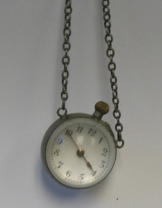 A lady's 1920's ball charm wristwatch