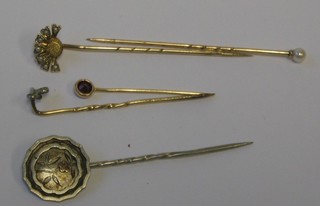 5 various stick pins