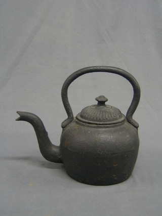 A 19th Century iron range kettle