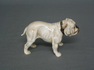 A Royal Doulton figure of a standing Bulldog, the base marked Royal Doulton 1074, 5"