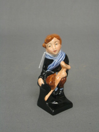 A Royal Doulton Dickensware figure Tiny Tim 4"