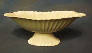 A Spode Fortuna pattern twin handled white glazed bowl 16"