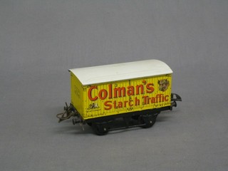 A  Coleman's Mustard Starch Traffic wagon (roof loose)